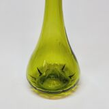 Carafe Italienne Vintage En Verre Vert