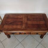 Table basse en bois de chêne