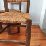 Vintage brutalist chairs 1950
