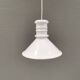 Hanging lamp designed by Sidse Werner for Danish Holmegaard, model apothecary 1980s.