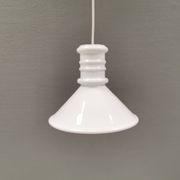 Hanging lamp designed by Sidse Werner for Danish Holmegaard, model apothecary 1980s.