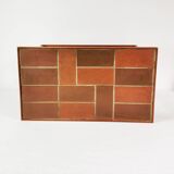 Mobile teak table mid century, denmark, 1960s.