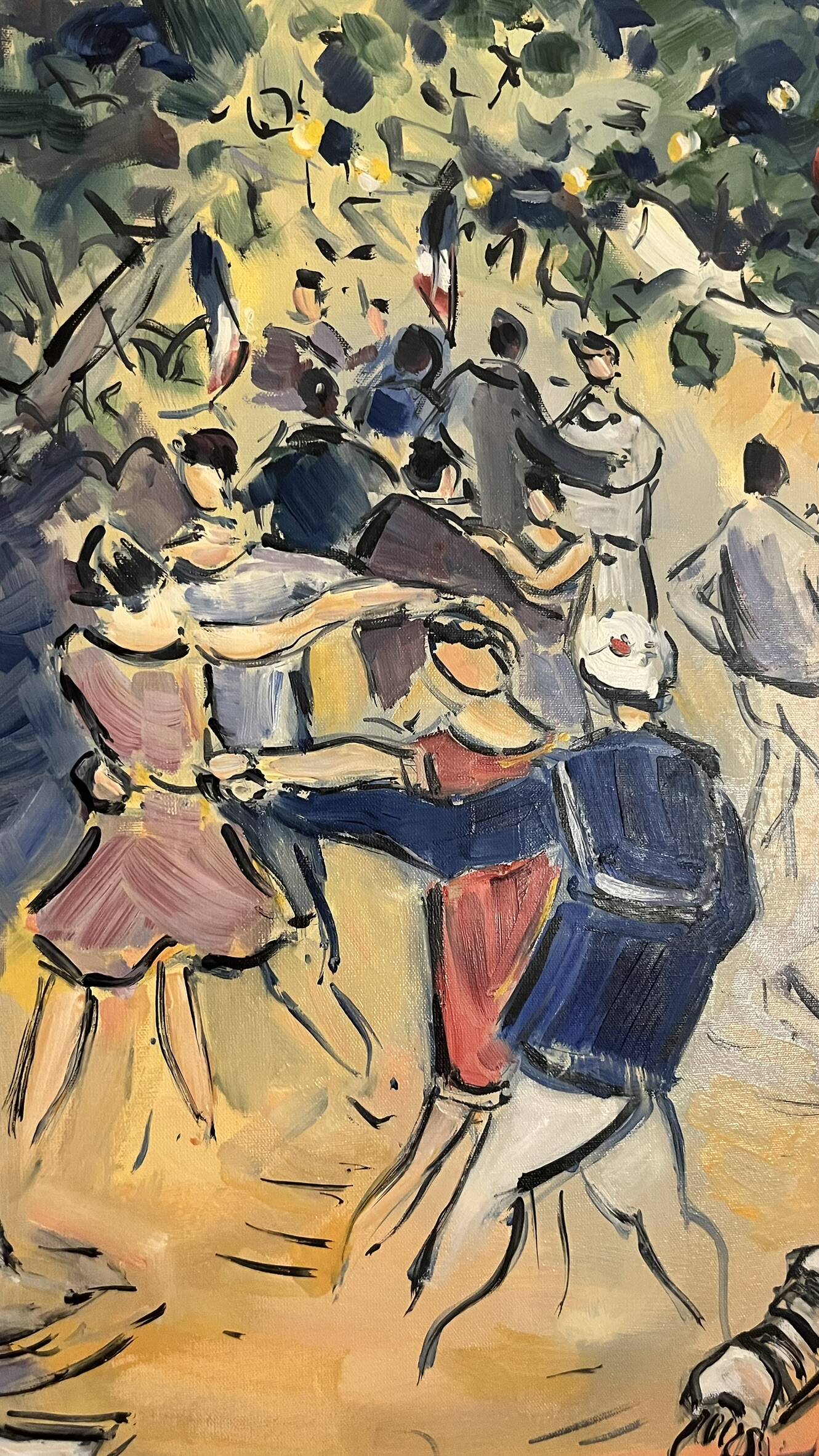 Catherine Garros' painting