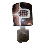 Blackcurrant stone lamp