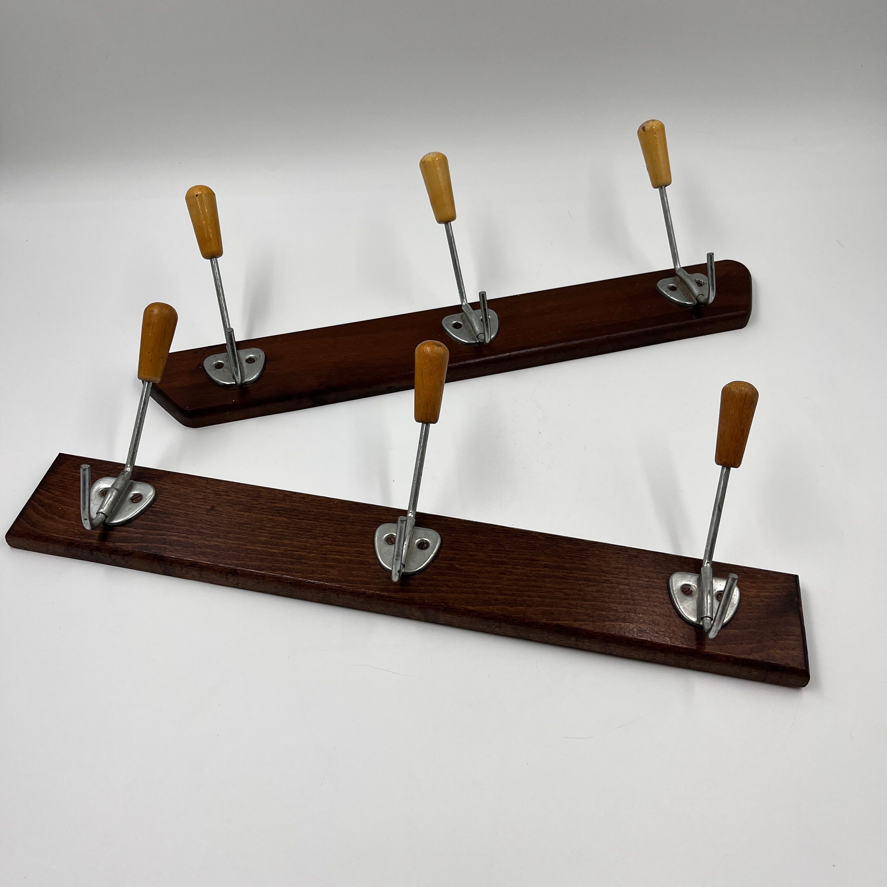 Wooden coatracks