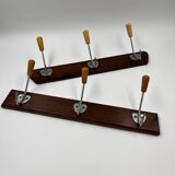 Wooden coatracks