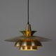 Danish vintage Roma pendant lamp by Junge, 1980s