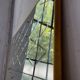 Italian engraved bistro mirror 60s XL