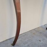 Napoleon III violin-shaped middle desk table 19th in marquetry