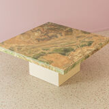 1960s onyx coffee table