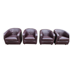 Fauteuils crapaud Duvivier