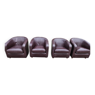 Duvivier toad armchairs