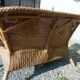 Bench 2 seats wicker