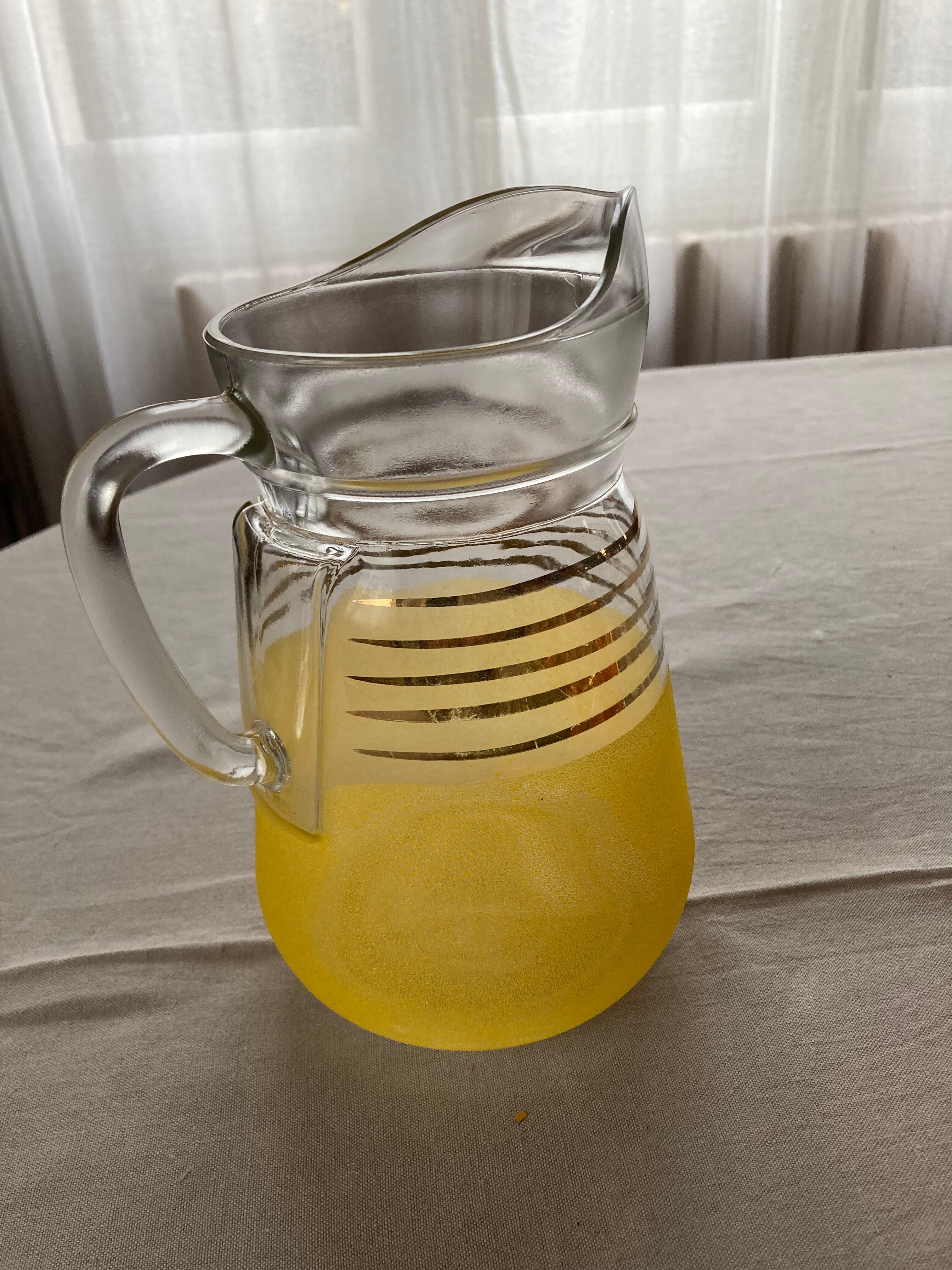 Service à orangeade