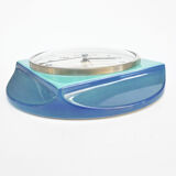 70s modern ceramic wall clock Junghans, Germany