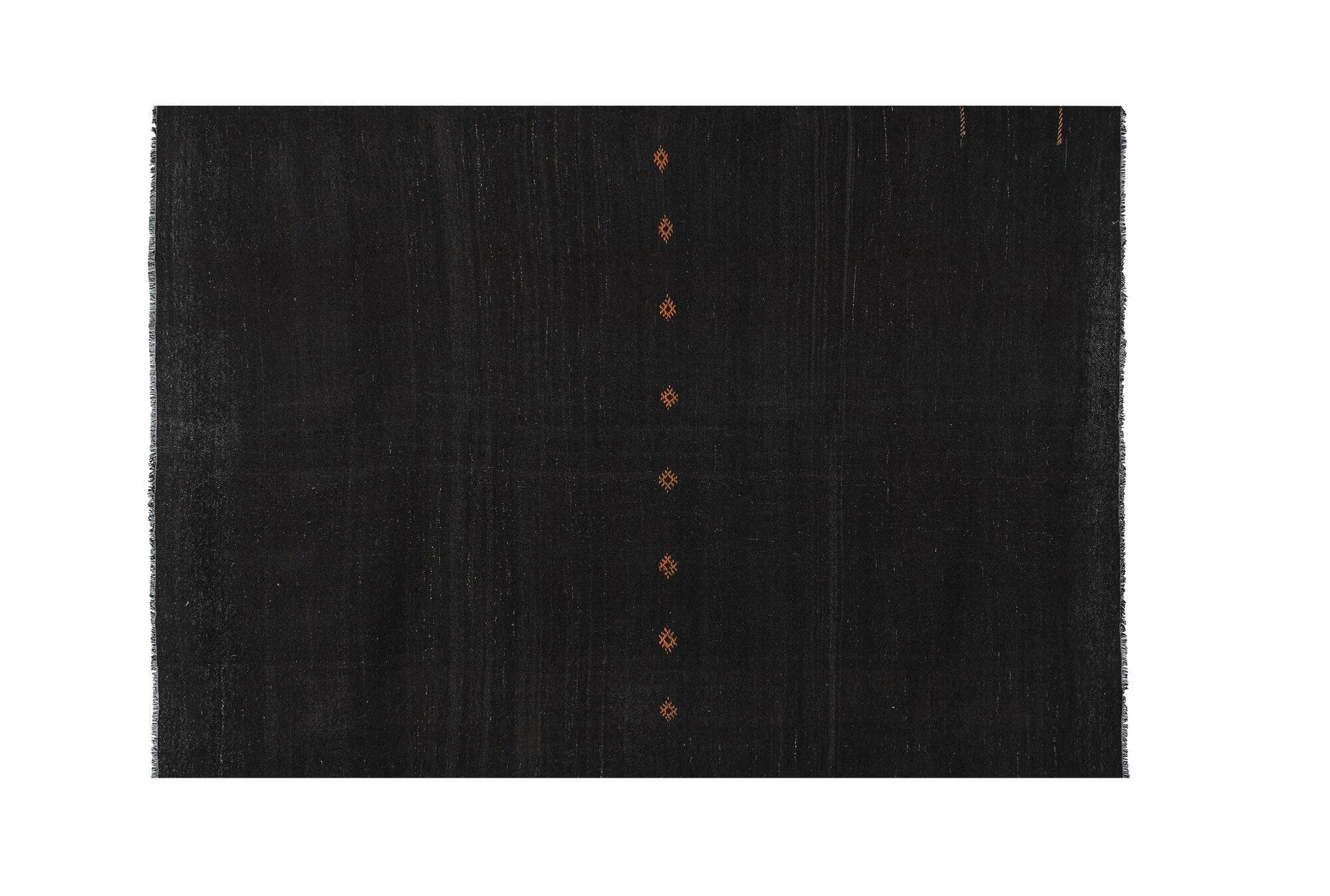 Vintage Turkish kilim handwoven 205x300 cm