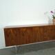 Dressoir rio palissandre plus fin avec chromen poten en lades