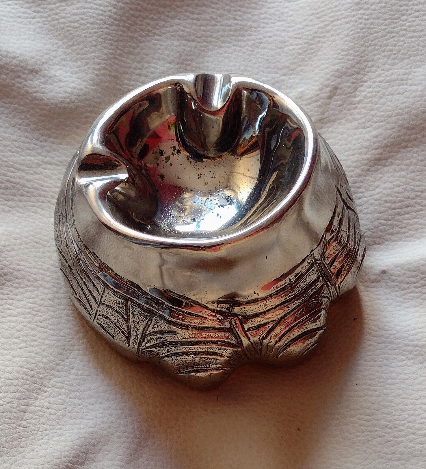 Mid century elephant foot ashtray