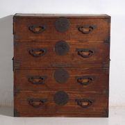 Coffre de rangement ancien – période Meiji / Taishō (c.1868-1926) #41