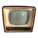 Télévision vintage déco