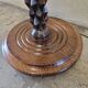 Oak floor lamp - In the style of Charles Dudouyt - Brutalist design