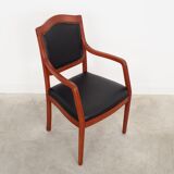 Chaise en hêtre, design danois, années 1970, production : Danemark