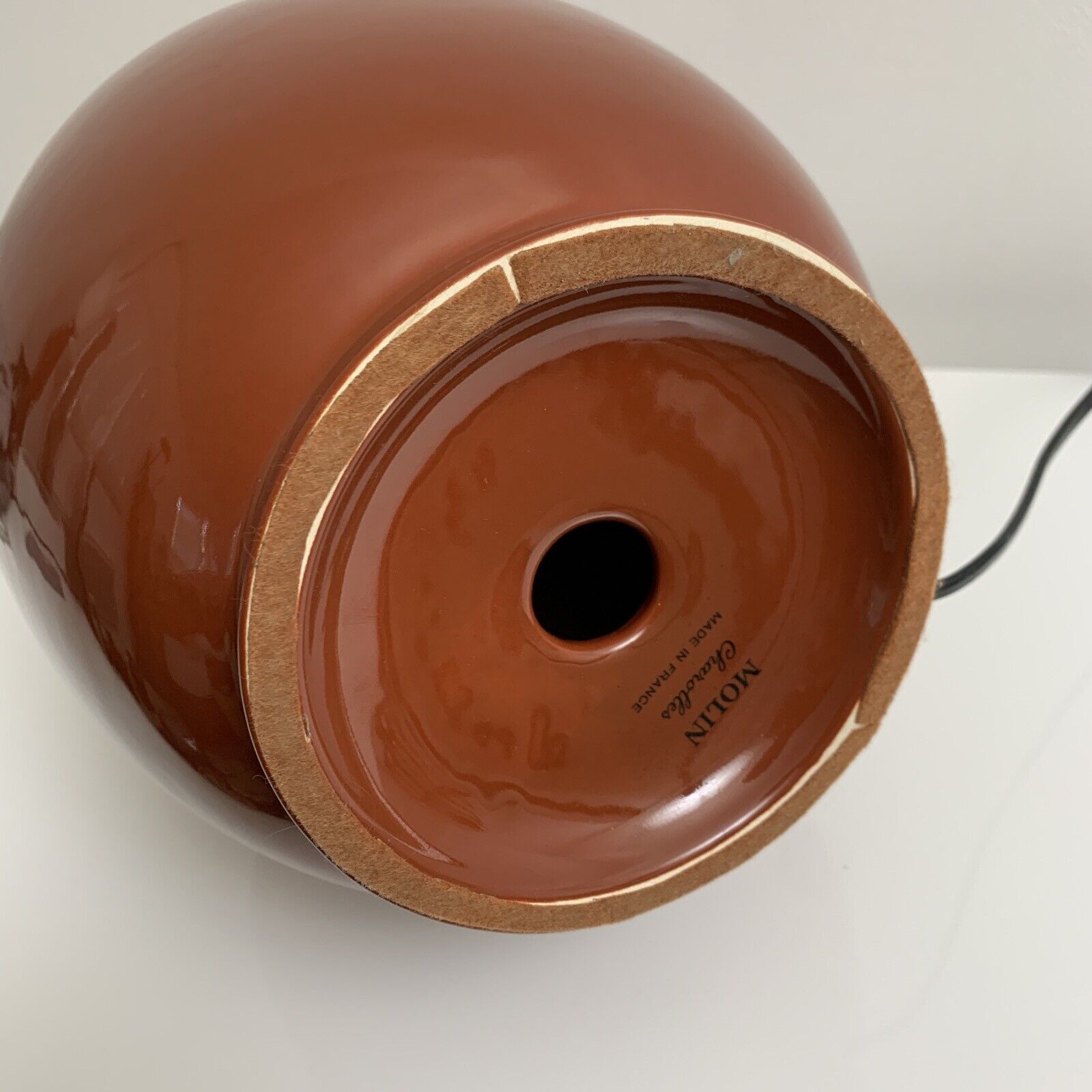 Large lamp stand by Jacques Molin Charolles