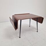 Italian Mid-Century Modern Coffee Table with Magazine Racks, 1950s