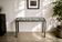 Console design – Unique piece – Wood from old boats