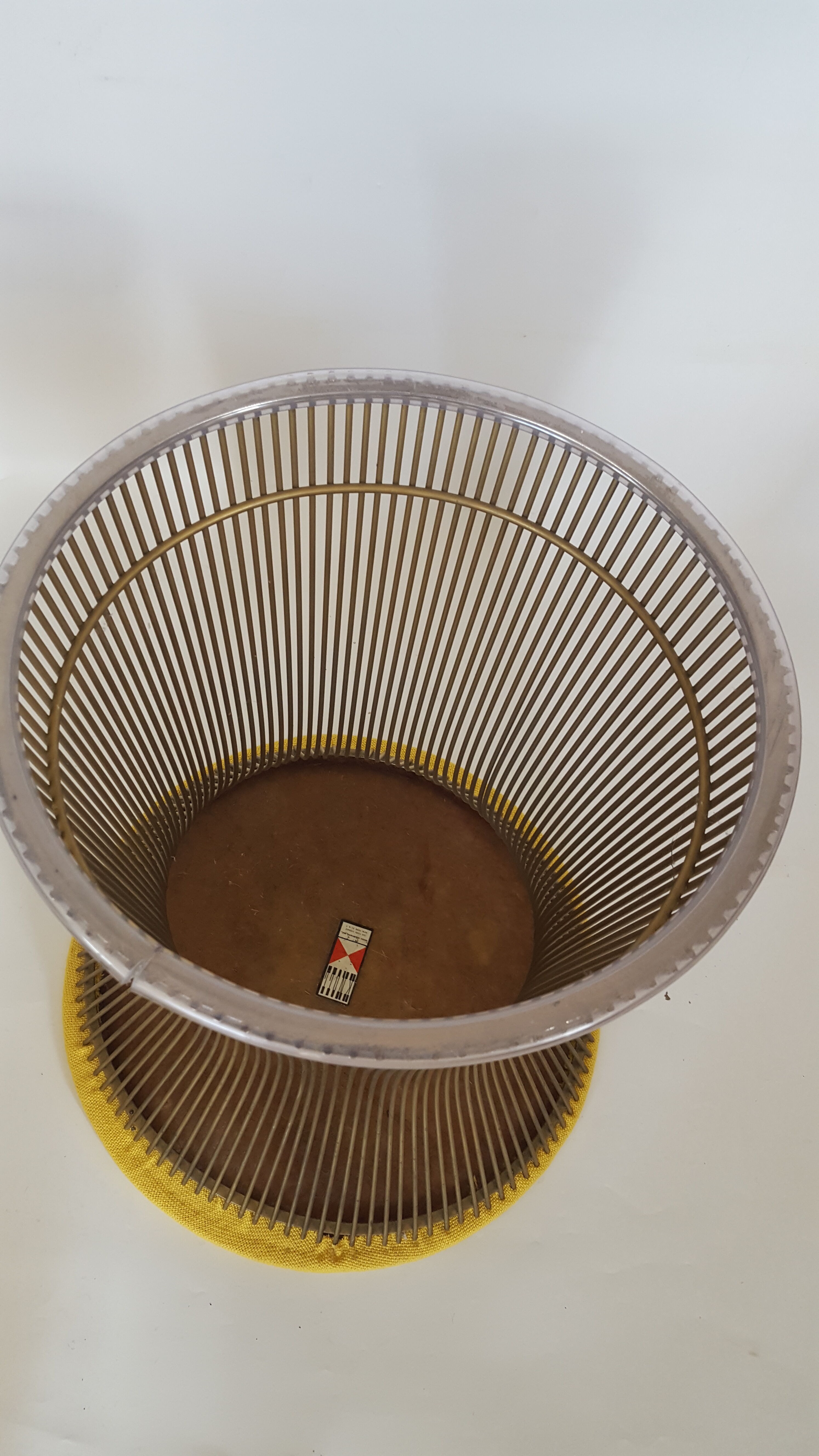 Former ottoman stool Warren Platner Knoll 1960