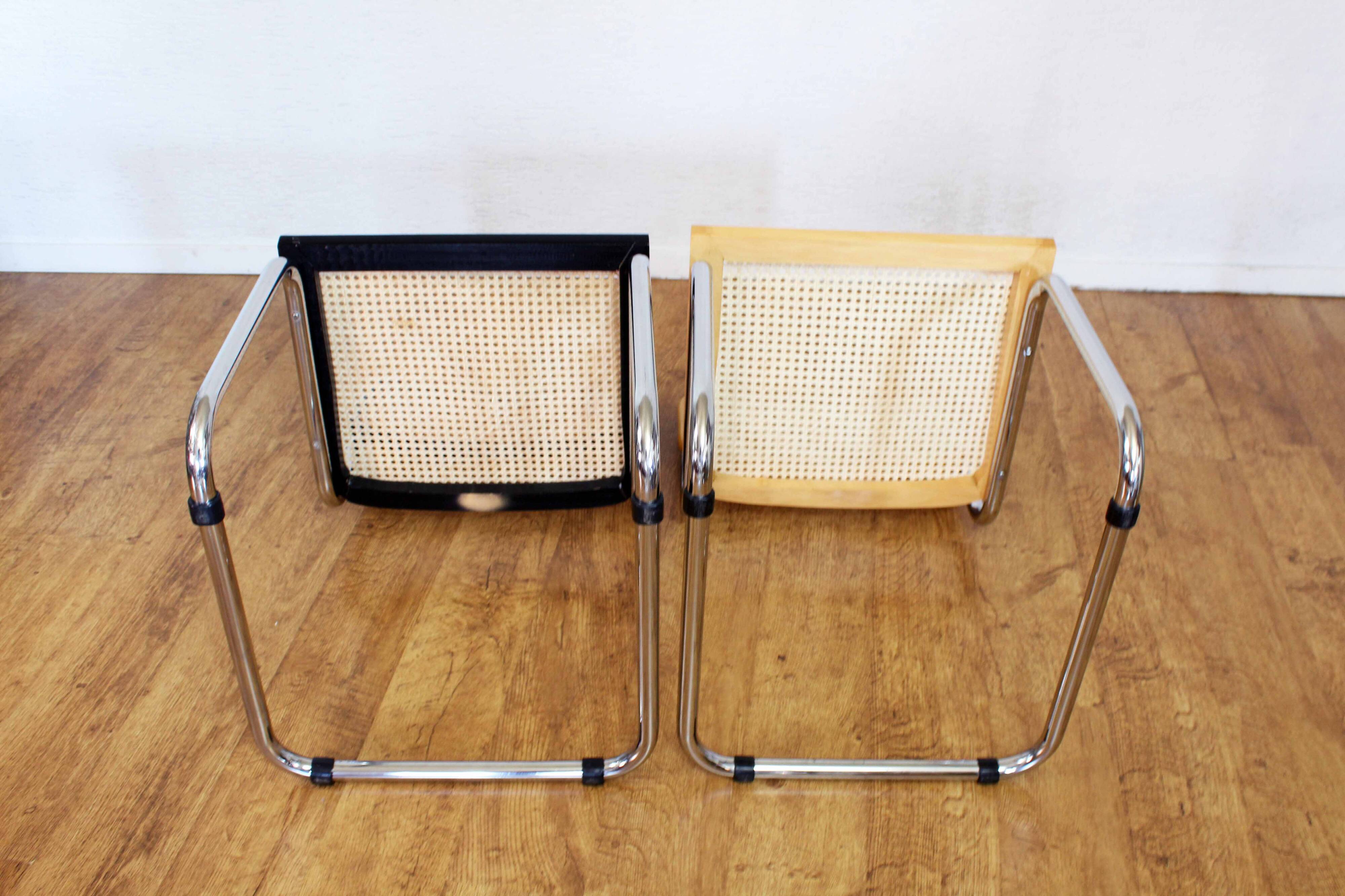 Pair of Marcel Breuer B32 chairs