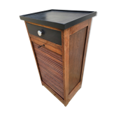 Meuble classeur à rideau vintage