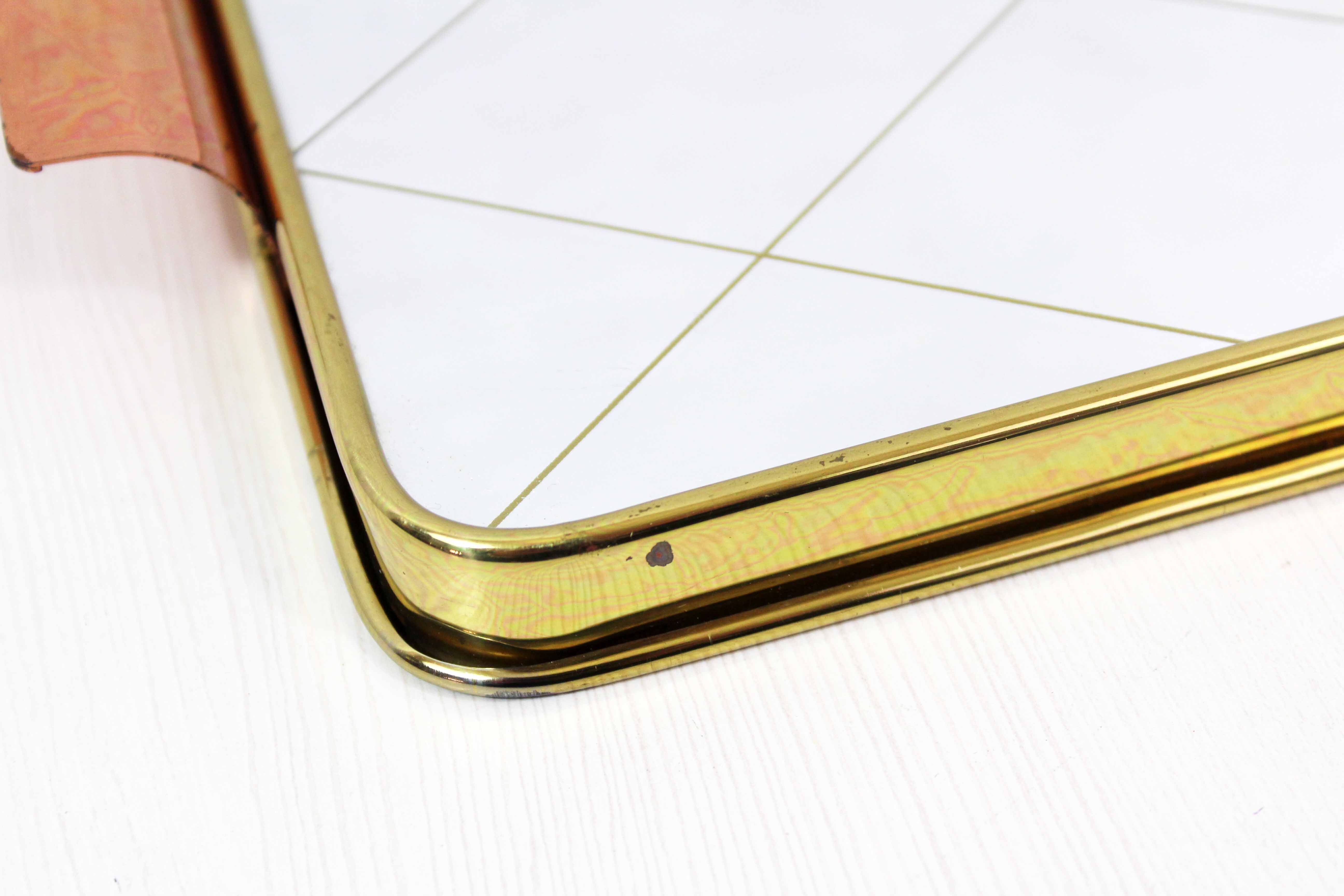 Plateau miroir vintage