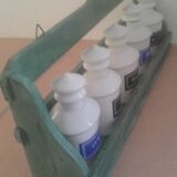Vintage spice shelf