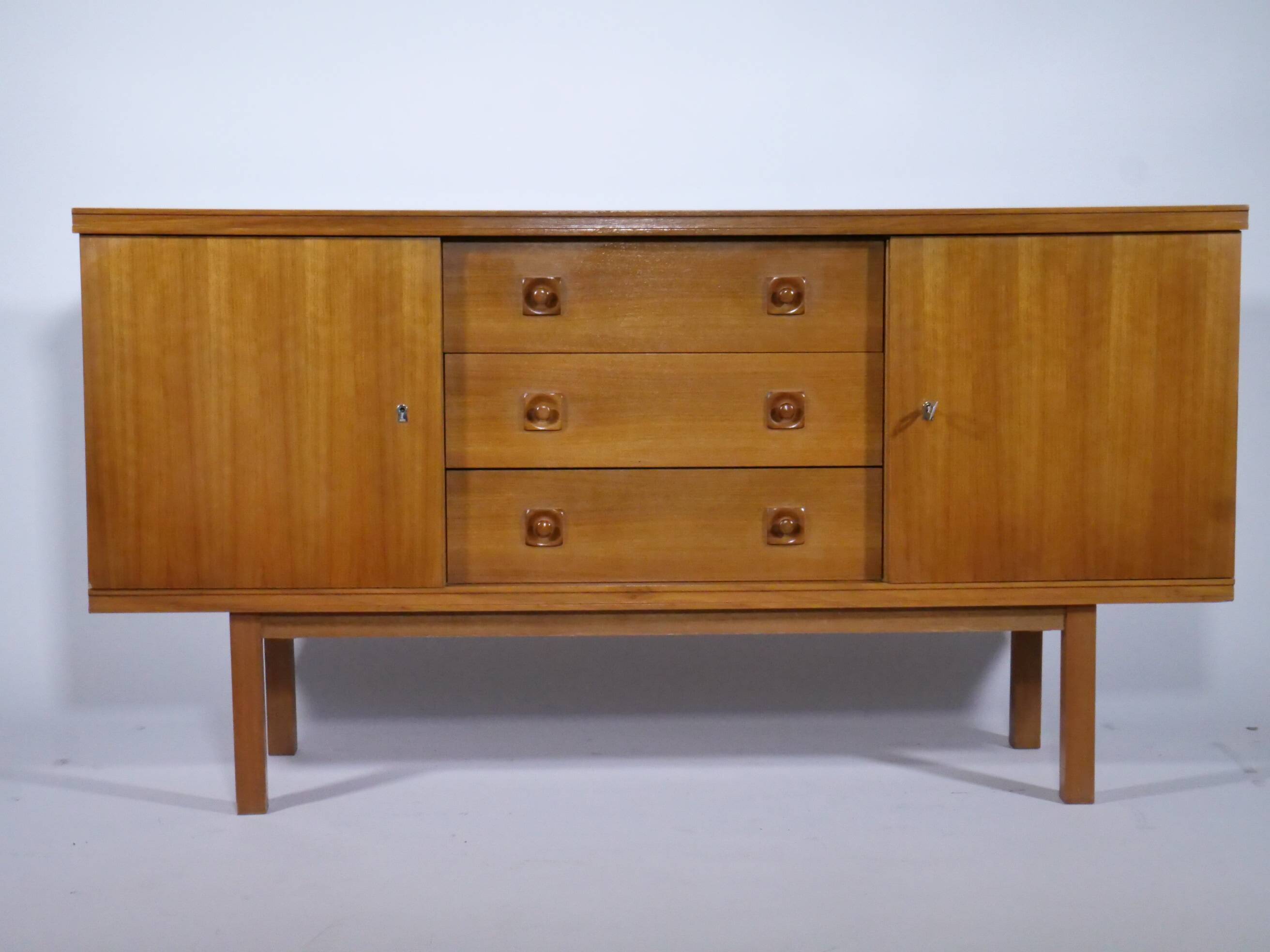 Walnut Sideboard, Mid-Century, 1960s, by Reckord
