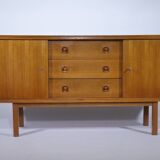 Walnut Sideboard, Mid-Century, 1960s, by Reckord