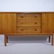 Walnut Sideboard, Mid-Century, 1960s, by Reckord