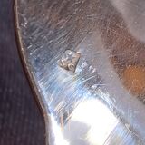 Set of 6 silver plated soup spoons