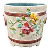 Cache pot en barbotine