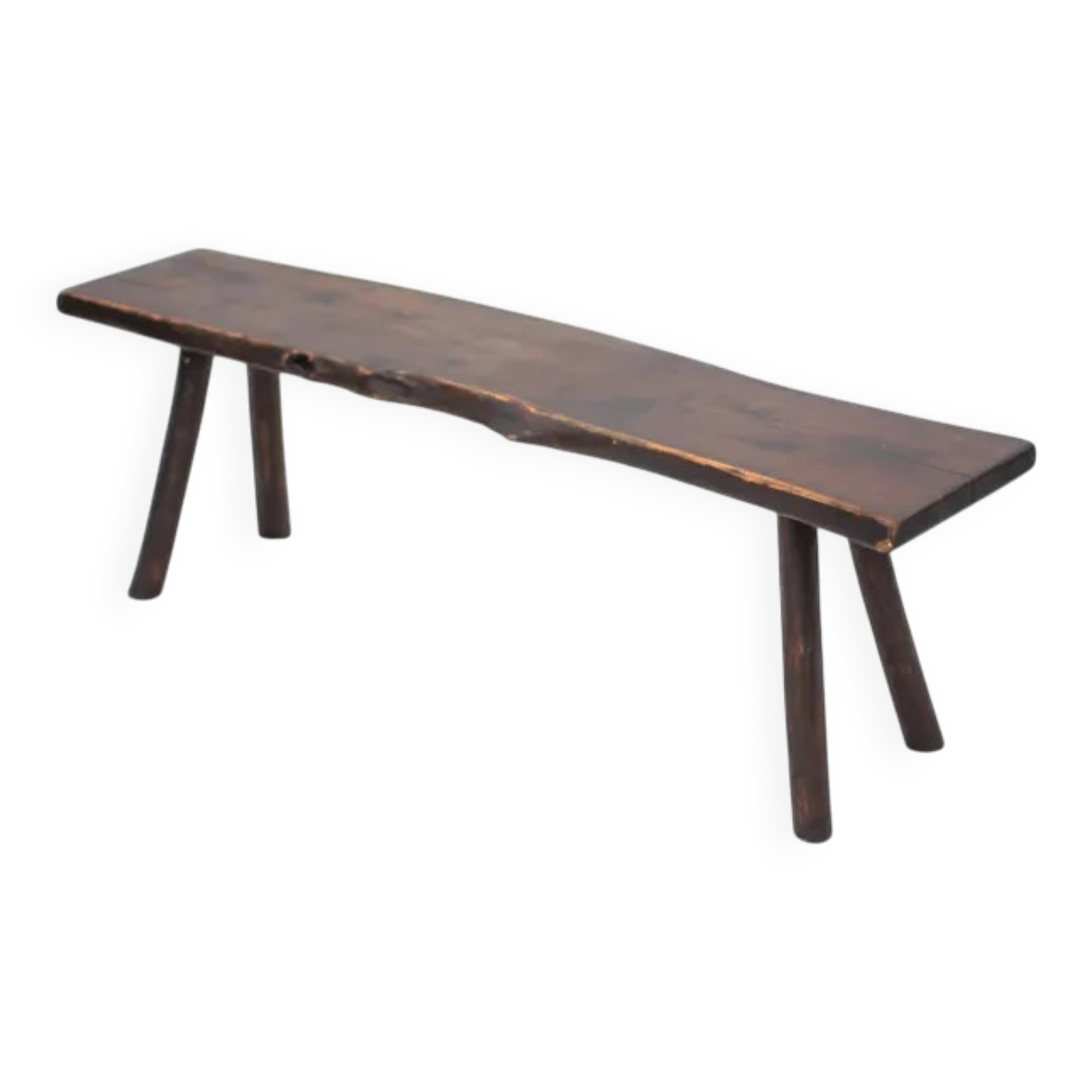 Banc bois brutaliste vintage, banc de ferme, hall d'entrée, décoration intérieur