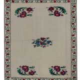 Vintage Turkish Oushak Handwoven Rug 167x198 cm