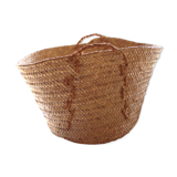 Vintage laundry basket with handles