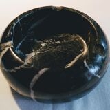 Paper press ball and marble ashtray