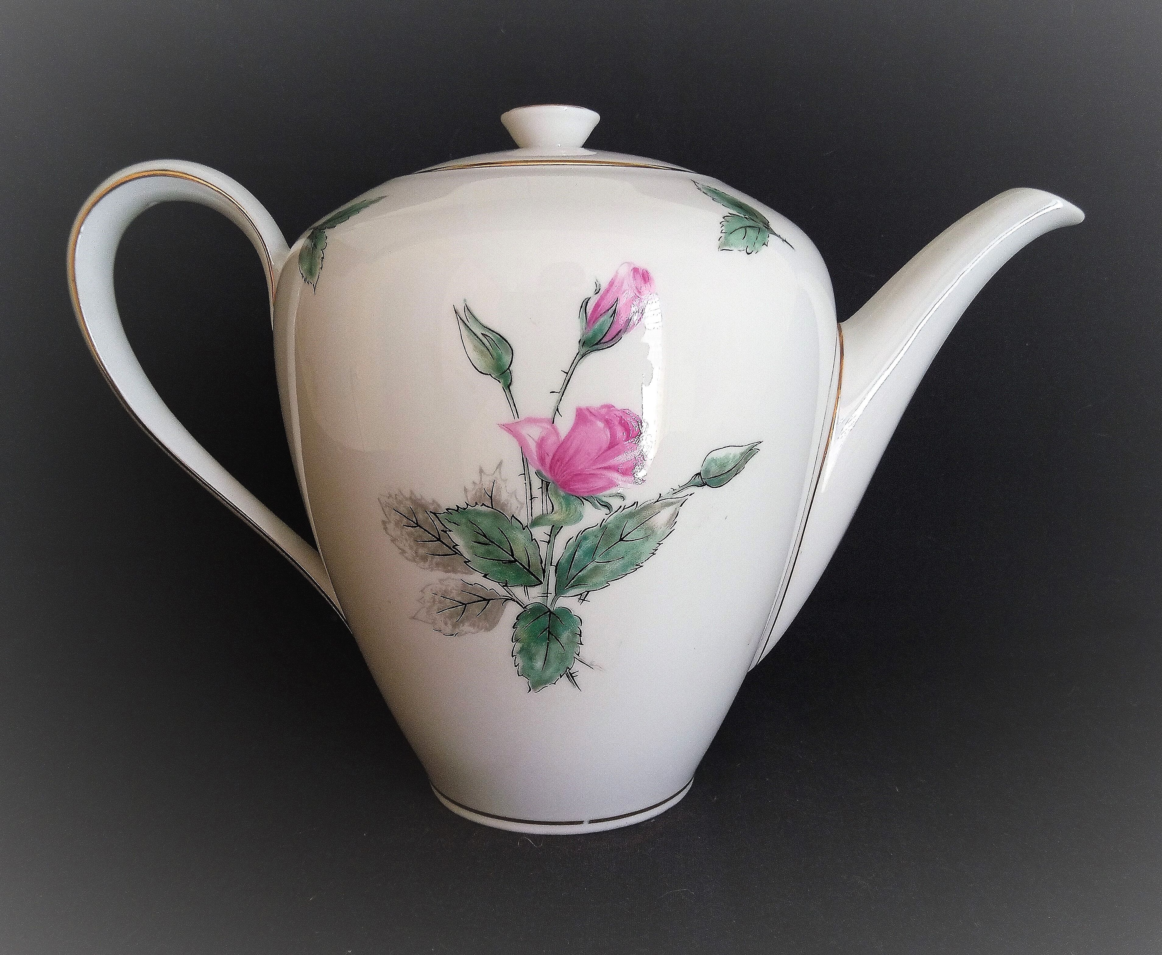 KPM Krister porcelain coffee service for 9 people, Germany