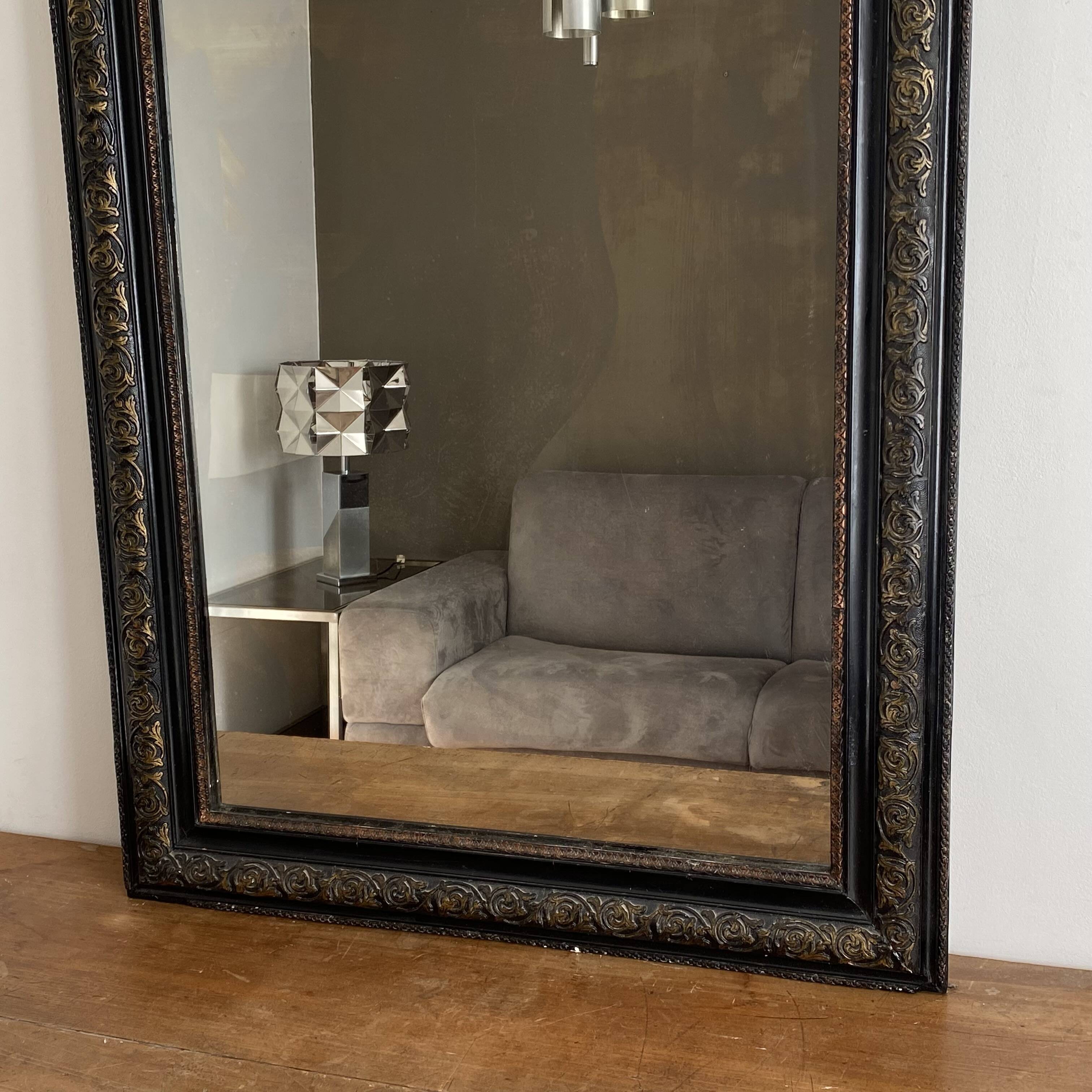Louis Philippe mirror from the late 19th century. 140x85.