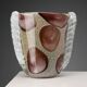 Vintage Murano glass vase, style E. Barovier, Italy, 20th Century