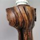 Portuguese handmade vine wood table lamp
