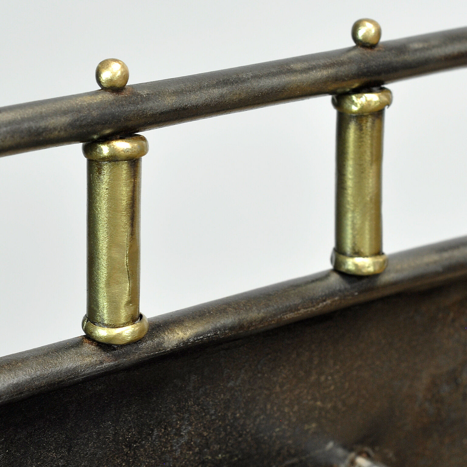 Set of Iron Nightstands, circa 1910