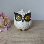 Vintage Ceramic Owl Sugar Bowl Made in Japan