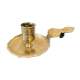 Brass cellar rat candle holder
